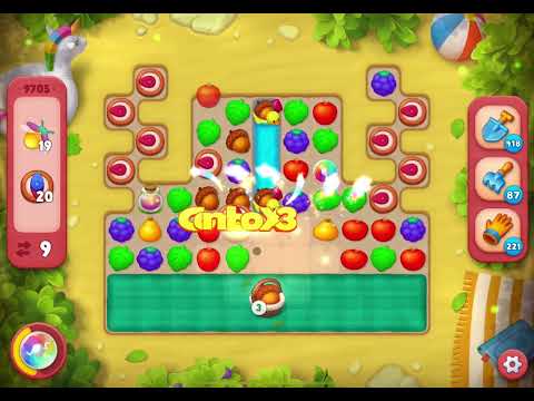 GardenScapes Level 9705 no boosters