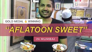 Have You Ever Tasted Gold Medal 🥇 “Aflatoon Sweet” ??????       #sweets #vlog #worldfamousmumbaikar