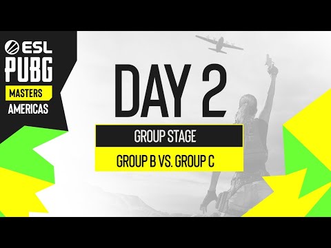 ESL PUBG Masters Americas NA Group Stage - Day 2 (Group B vs. Group C)