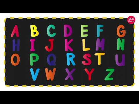 Learn Alphabets | Colorful English Alphabet for Kids