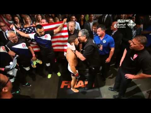 Chad Mendes Entrance UFC 189 Aaron Lewis - Country Boy