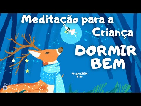 Meditação para criança Dormir profundamente e rápido. Na floresta encantada.