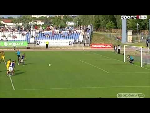 Rajczi Péter gólja a KTE-PHOENIX Mecano-Mezőkövesd meccsen