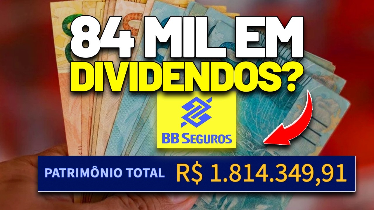 🚨ATENÇÃO: Grande BOLADA de DIVIDENDOS na BB Seguridade? (BBSE3) Dividendos esperados até 2026