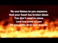 Turn Around (Matt Maher) - LYRICS