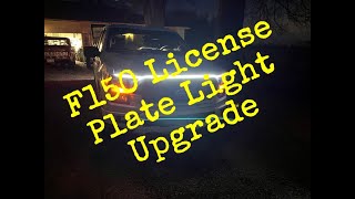 2023 F150 License Plate Light Upgrade. The easiest upgrade you can do to your truck. @AuxitoUXITOLED