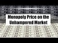 Monopoly Price on the Unhampered Market ...