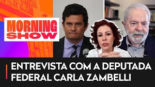 Carla Zambelli: ‘Tenho mais medo do Moro do que do Lula’