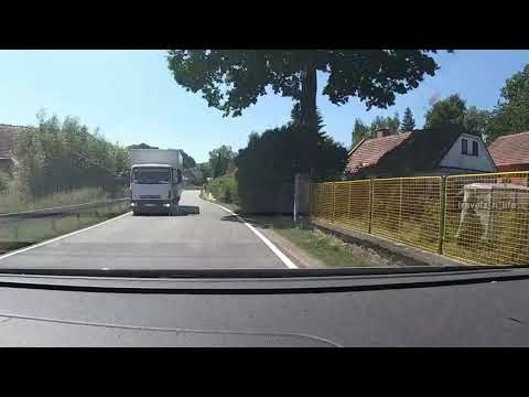 Timelapse Drive Video Part 1: Prague to Hluboká nad Vltavou | Driving in Czech Republic