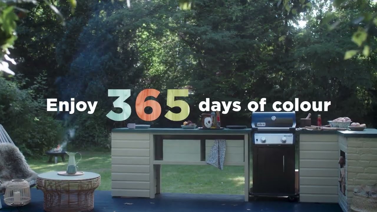 Watch video Create your own Big Chill Grill / Cuprinol Garden Shades Now Create your own Big Chill Grill / Cuprinol Garden Shades