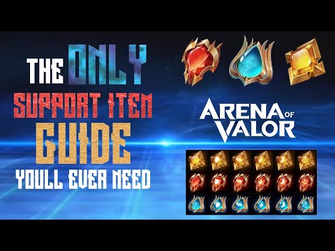 The ONLY Support Item Guide You'll EVER NEED - Arena of Valor | 傳說對決 | RoV | Liên Quân Mobile | 펜타스톰