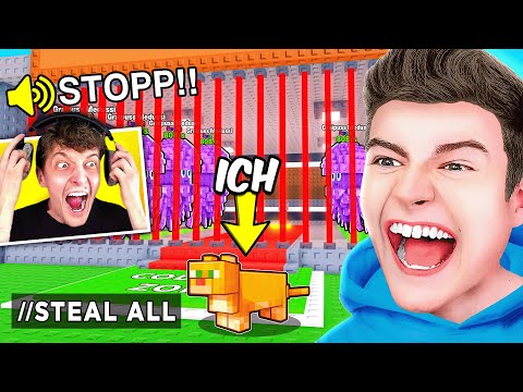 Ich KLAUE mit KLEINSTEN SKIN seine 0,01% BRAINROTS bis er AUSRASTET.. 😂 in Steal A Brainrot