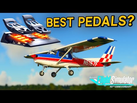 Thrustmaster TFRP Rudder Pedals REVIEW! - Microsoft Flight Simulator