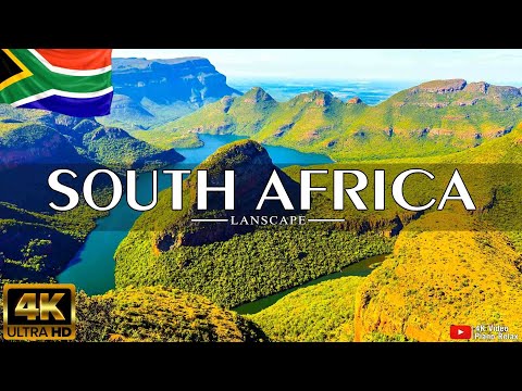 FLYING OVER SOUTH AFRICA (4K UHD) - Relaxing Music Along With Beautiful Nature Videos - 4K Video HD