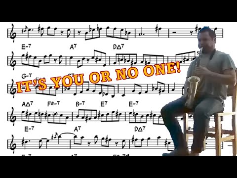 Baptiste Herbin on It's You Or No One - Eb Transcription