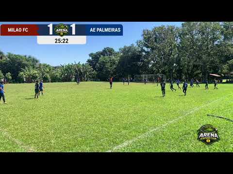 Milão FC X A.E. Palmeiras | Copa Trindade - Categoria Sub 13