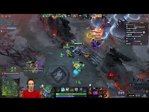 Grubby does a holy combo with kunkka!!