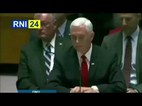 Mike Pence a Samuel Moncada: "Usted NO debería estar aquí"