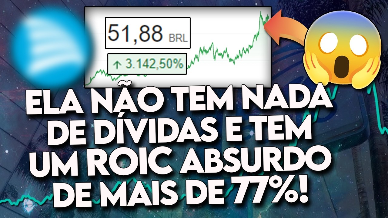 Conheça 10 AÇÕES com o ROIC MUITO ALTO! (Seus INVESTIMENTOS geram muito RETORNO!) - TOP 10
