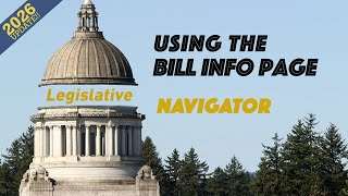Using the Bill Info Page
