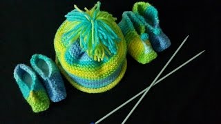 Baby Cap With Multy-Color Yarn in Urdu/Hindi by Azra Salim