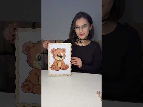 Набор для росписи картина по номерам Единорог А4 для детей PuzzleOk акриловые краски кисти дерево - фото 1 - id-p2931970037