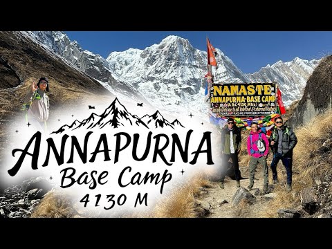 The Annapurna Base Camp trek! 5 days in November 2025 - Nepal Travel full Vlog