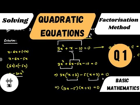 Solving Quadratic Equations Quadratic Formula Method Questions 10