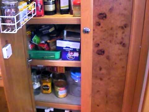 C294 56' Luxury Sailing Catamaran - Port Hull Interior Aft from Saloon