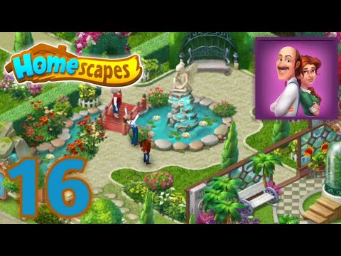 Homescapes - Gameplay Walkthrough - Part 16 - Day 16 (iOS, Android)
