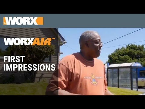 First Impressions | WORX AIR Cordless Leaf Blower
