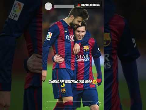 Gerard Pique Cried When Lionel Messi left Barcelona 💔😭 