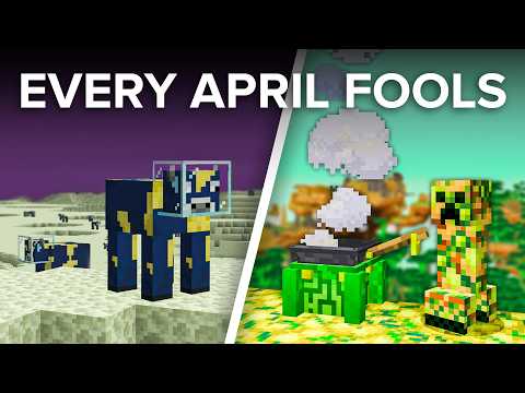 minecraft april fools