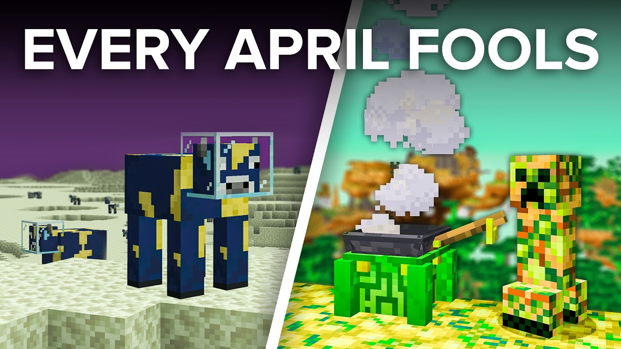 Every April Fools Update In Minecraft Explained