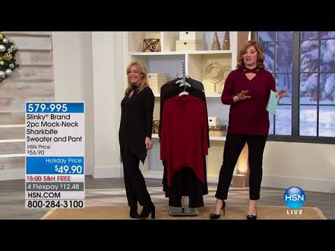 HSN | Slinky Brand Fashions 12.12.2017 - 10 AM