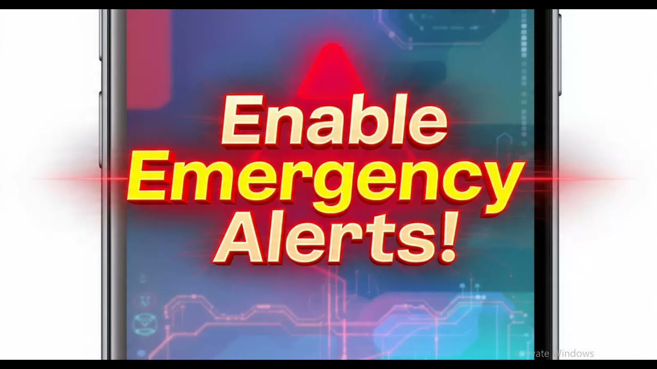 How to Enable Emergency Alerts on iPhone Step by Step Guide