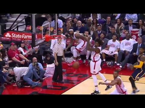Raptors Highlights: JJ's Great Save - April 8, 2016