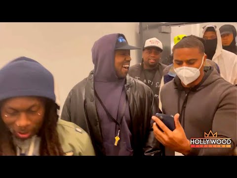 Kanye West makes SURPRISE appearance at Offset & Cardi B Sneaker Ball