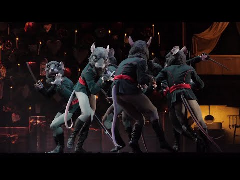 Mouse battle scene from The Royal Ballet's The Nutcracker 🐭