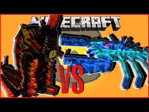 Minecraft - BATTRA LARVA VS ARCTIC  SCORPION & OTHER MYTHICAL CREATURES