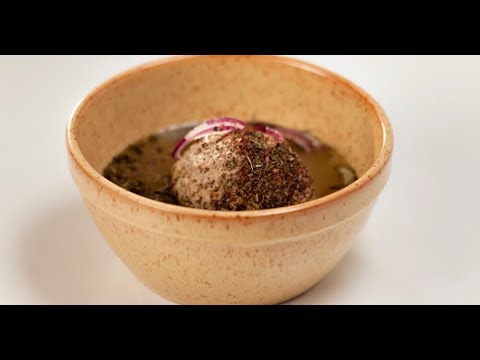 Кюфта-бозбаш - гороховый суп с фрикадельками из Азербайджана