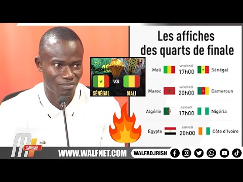 1/4 de finale de la CAN, que du lourd au programme ; Sénégal/Mali match Derby,décryptage de Cheikh D