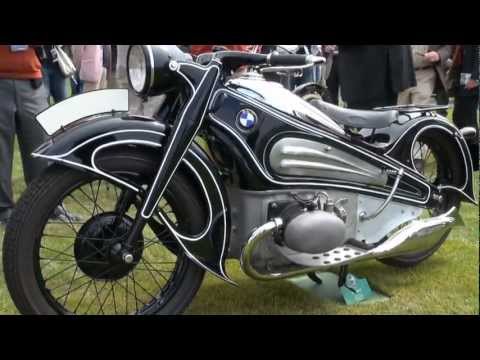 Vintage German Motorcycles of 2012 Concours d'Elegance [1080HD]