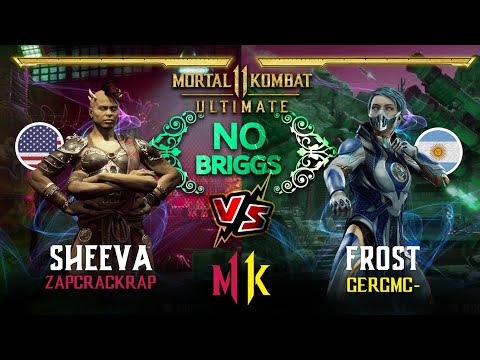 GerGmc- Vs ZapCrackRap - Argentina Vs USA - "NO BRIGGS" TOURNAMENT - MK11 - Kombat League