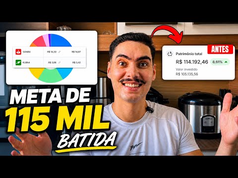 Finanças e investimentos: 115,000 in my wallet... and the month has only just begun 💸