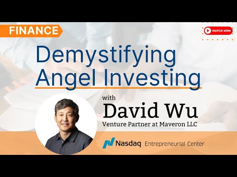 Demystifying Angel Investing with David Wu - YouTube