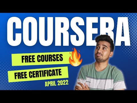 Coursera Free Courses With Free Certificates