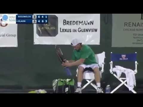 Alex Bogomolov Quits Tennis Match Because of Fail Ref