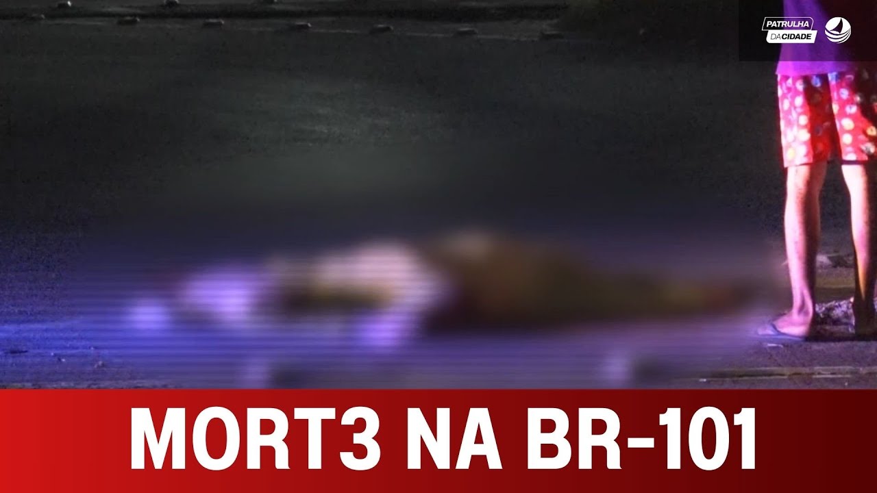 Um homem possivelmente alcoolizado M0RREU atropelado em São José de Mipibu