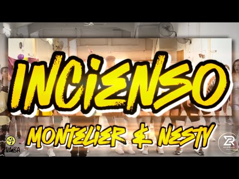 Nesty, Montelier - Incienso (Remix)  | Zumba Choreo | RODRIGO CASTRO 🦁